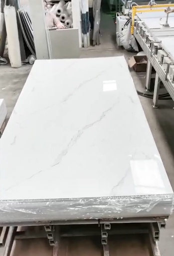 [ZT8864] Placa Pvc ( Marmol ) UV 1.22 x 2.44 m (Blanco)