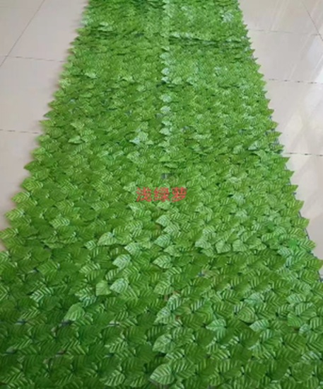 [409] Enredadera Artificial 3 x 1 m ( LIGHT GREEN IVY LEAF - VERDE CLARO)