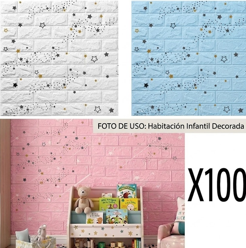 [604] Bolsa (X100) Estrella W54 (2,5 mm) (Blanco)