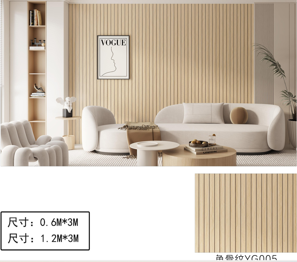 [YG005 - 26526] Rollo YG005 adhesivo WPC 60cm x 3m (Rollo) Cod 26526